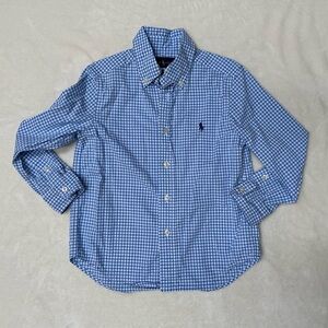 Ralph Lauren Blue Gingham Shirt